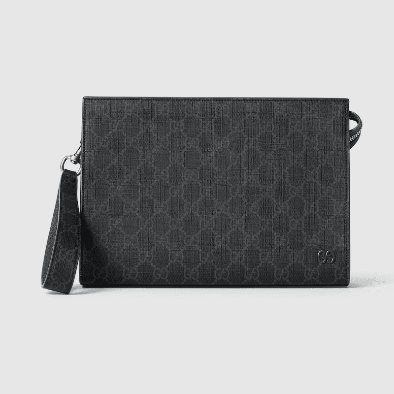 Gvc*1 pouch with grey trim