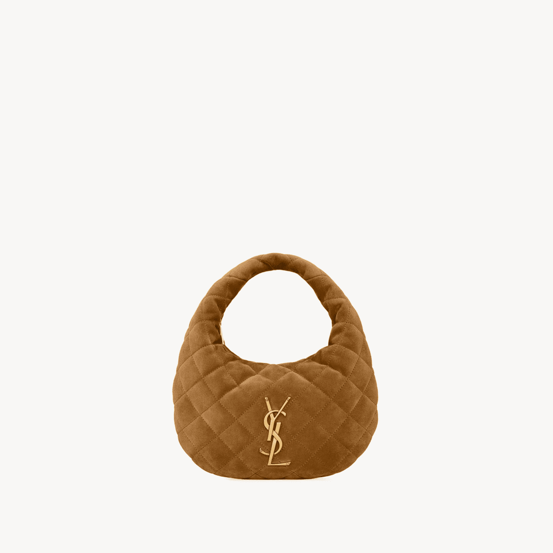 Sa1nt Lau*nt ICARINO in quilted suede