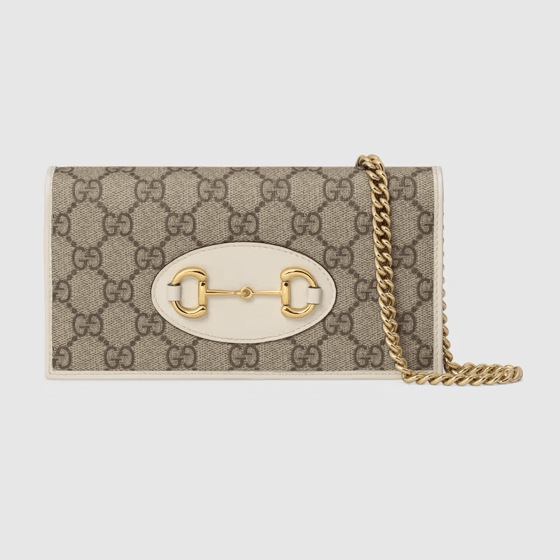 Gvc*1 Horsebit 1955 wallet with chain
