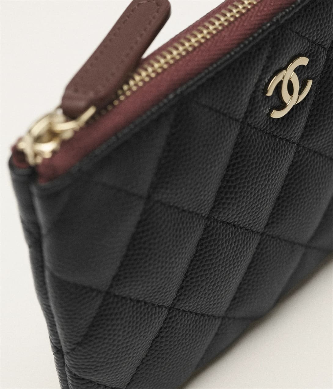 Ch**el Classic Small Zipped Pouch