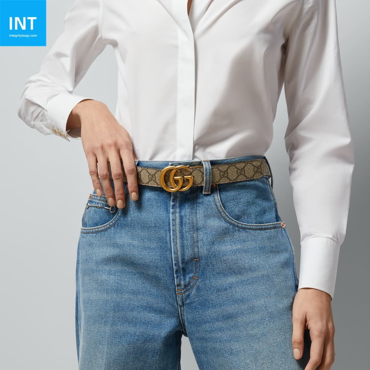 Gvc*1 GG Marmont reversible belt
