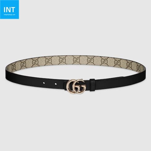 Gvc*1 Reversible GG Marmont thin belt
