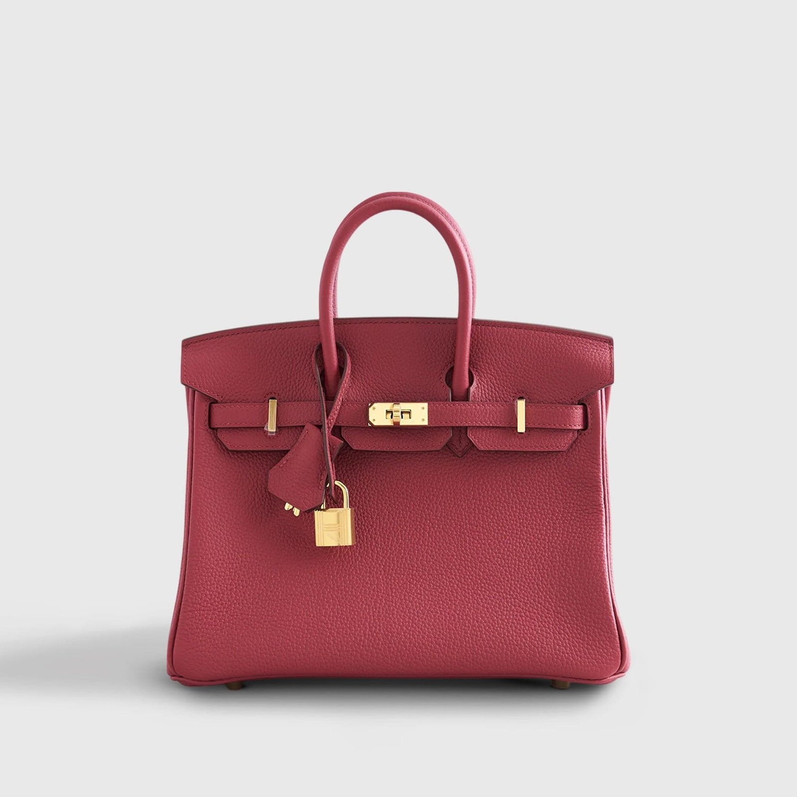 H**me5 Birkin 25 Togo Rubis Gold Hardware