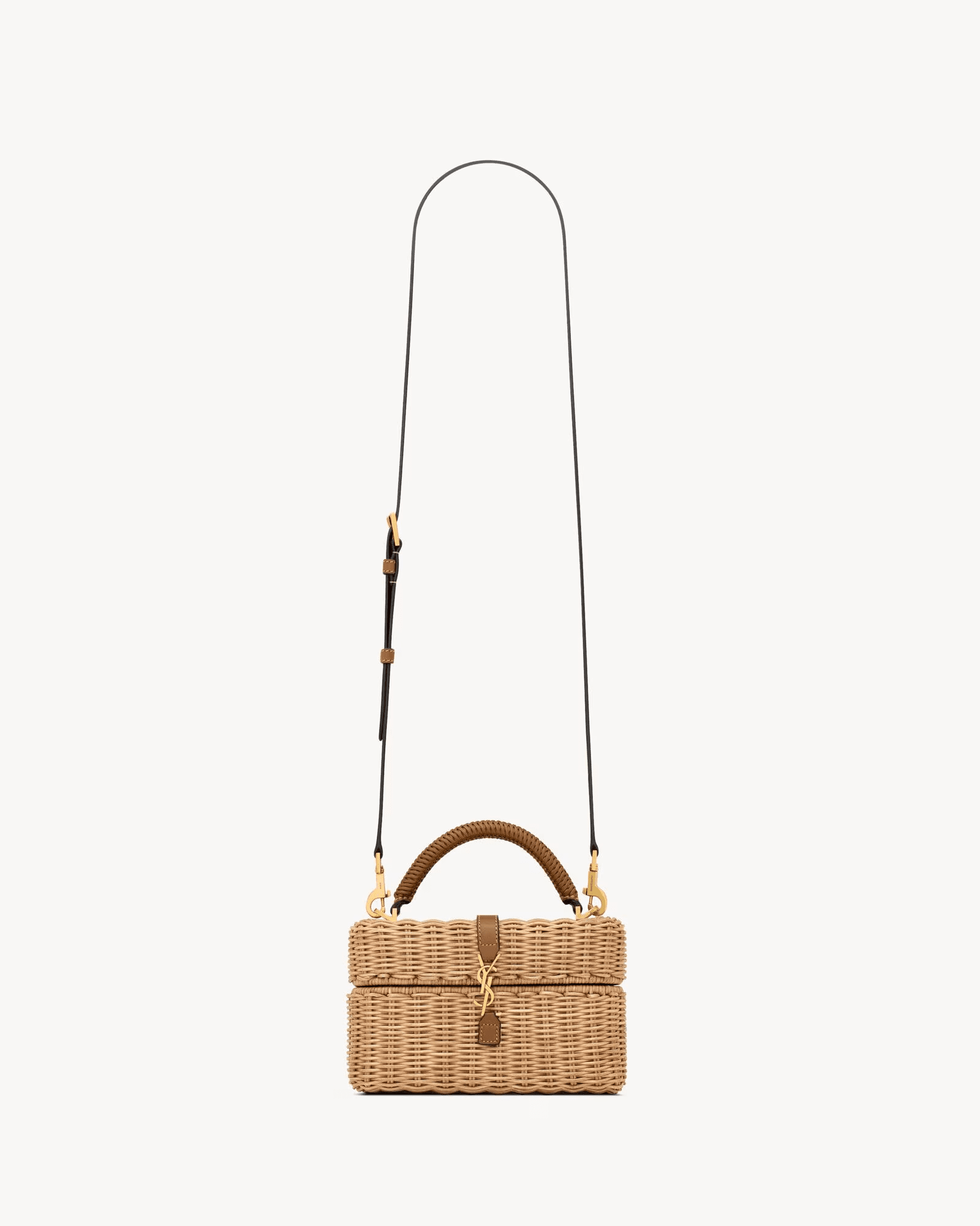 Sa1nt Lau*nt GABY vanity bag in osier