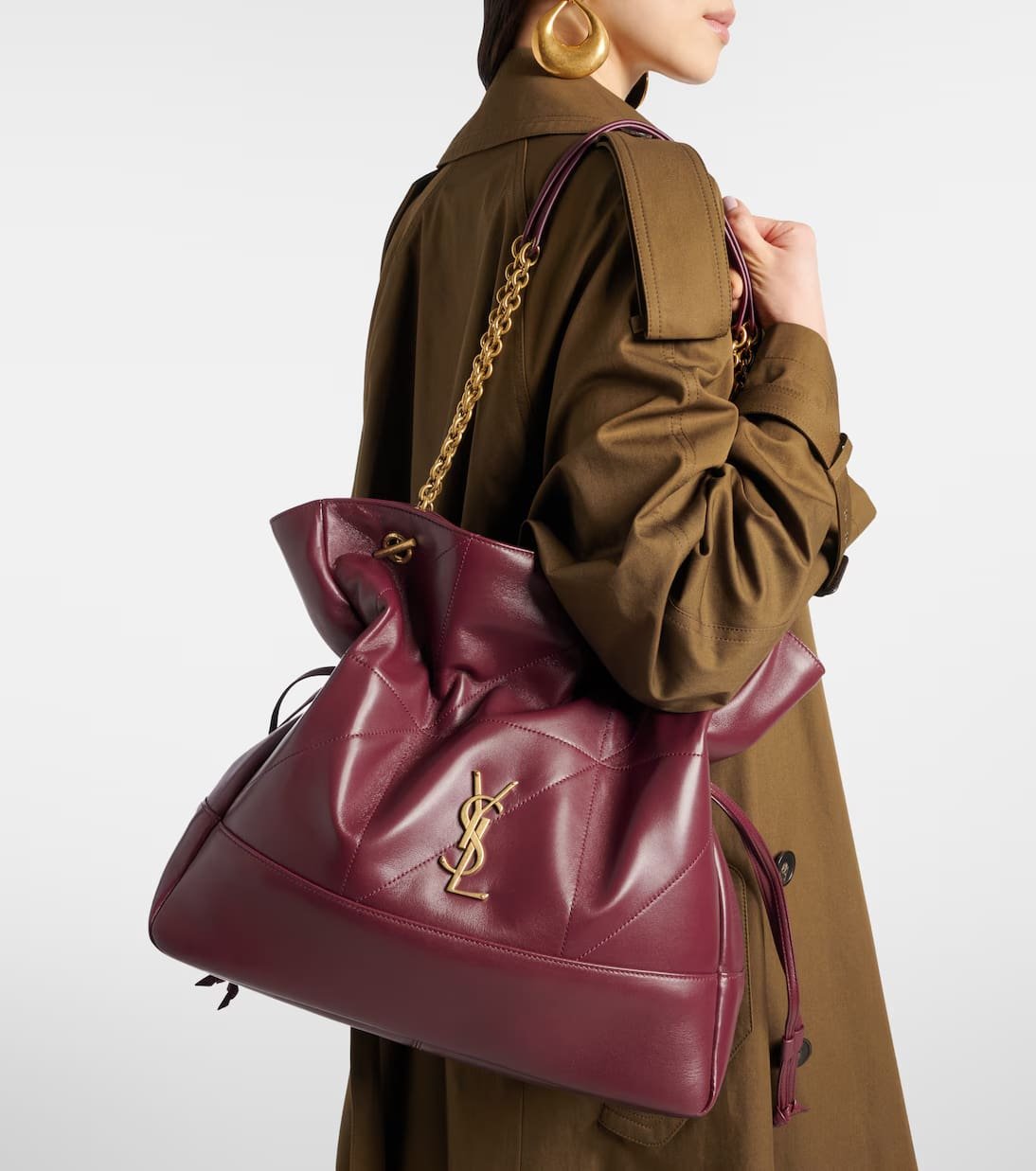 Sa1nt Lau*nt small JAMIE SHOPPING in lambskin
