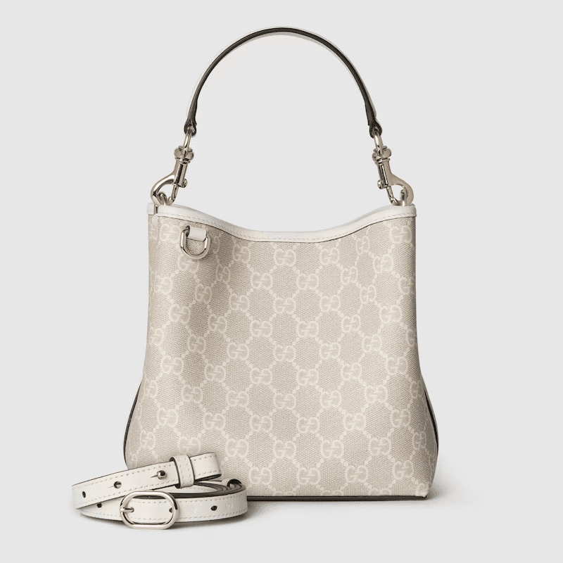 Gvc*1 EMBLEM SMALL BUCKET BAG