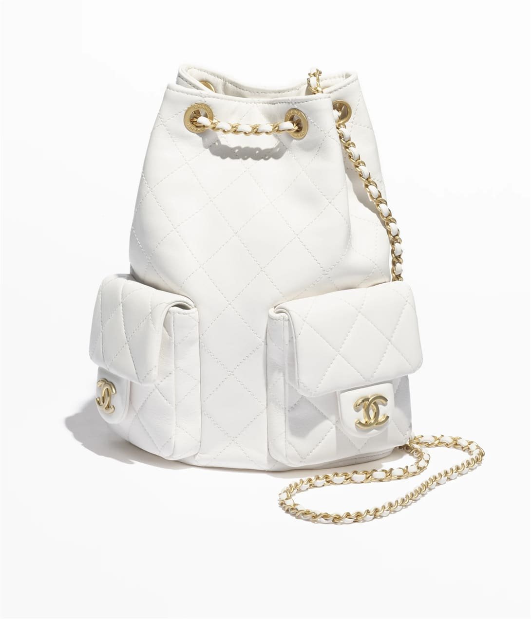 Ch**el Cruise 2024/25 Backpack(White)
