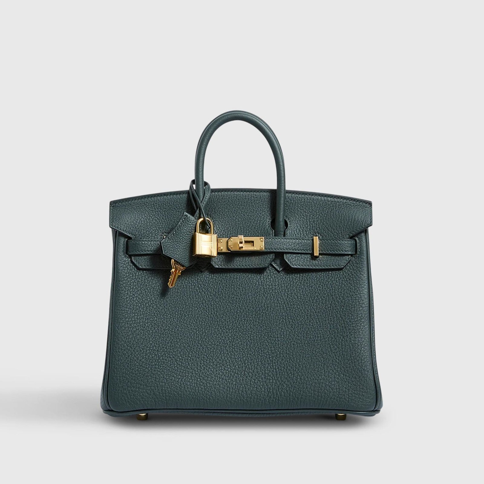 H**me5 Birkin 25 Togo Vert Fonce Gold Hardware