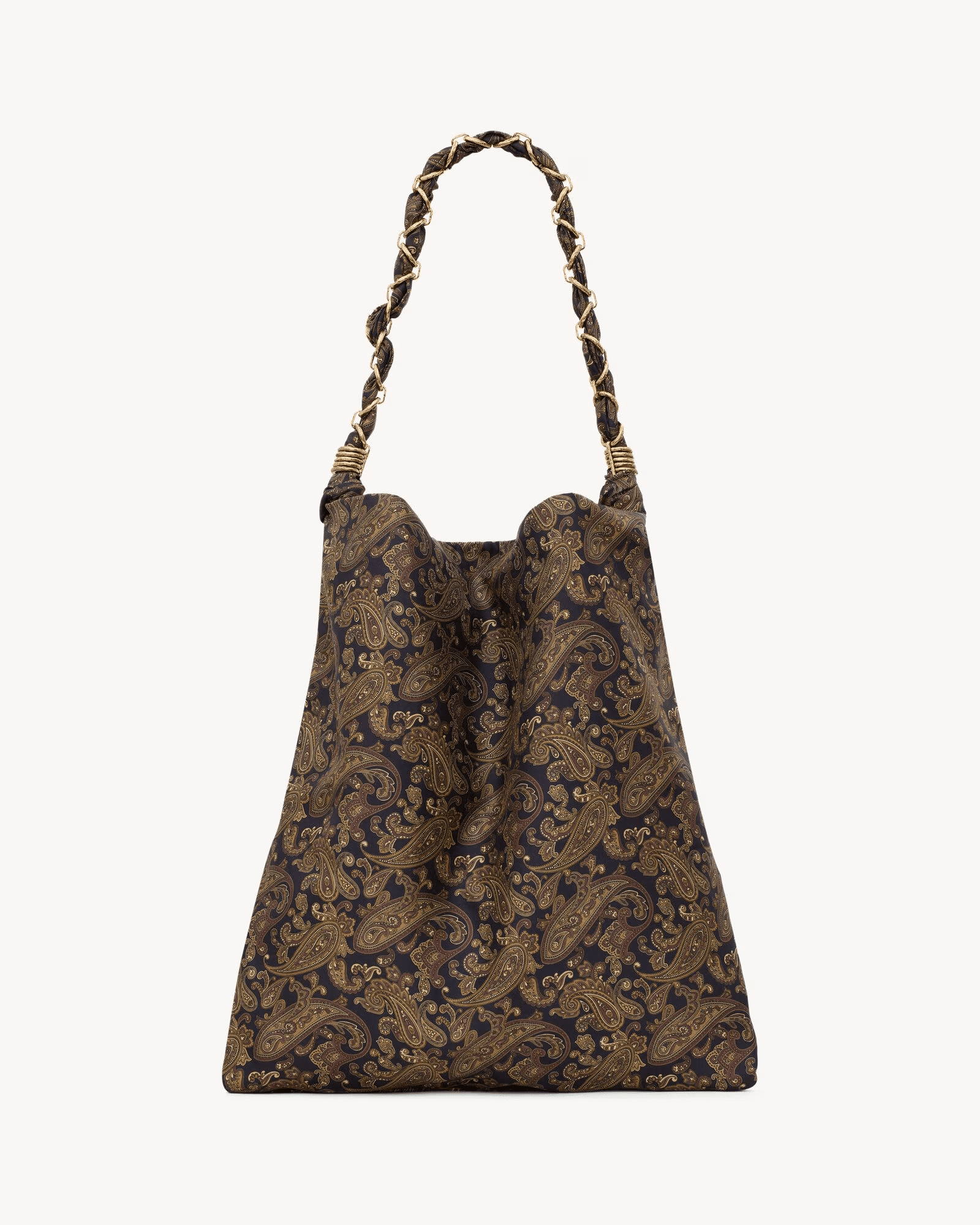 Sa1nt Lau*nt AMALIA in silk twill