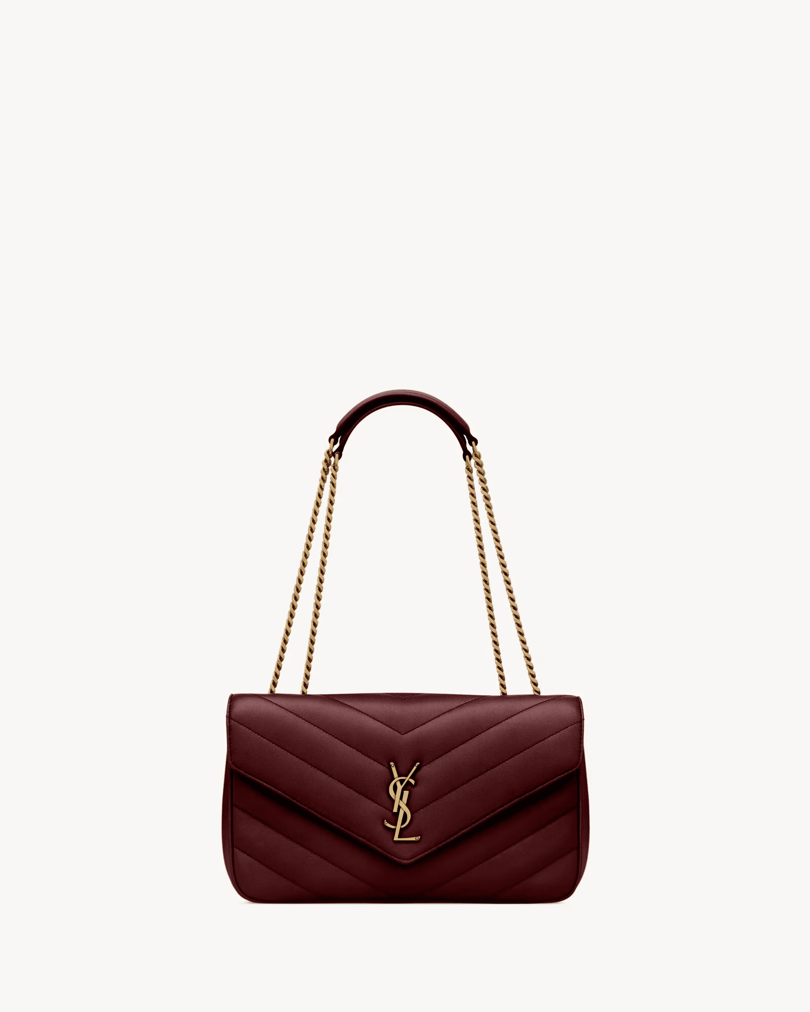 Sa1nt Lau*nt LOULOU medium in MATELASSÉ lambskin