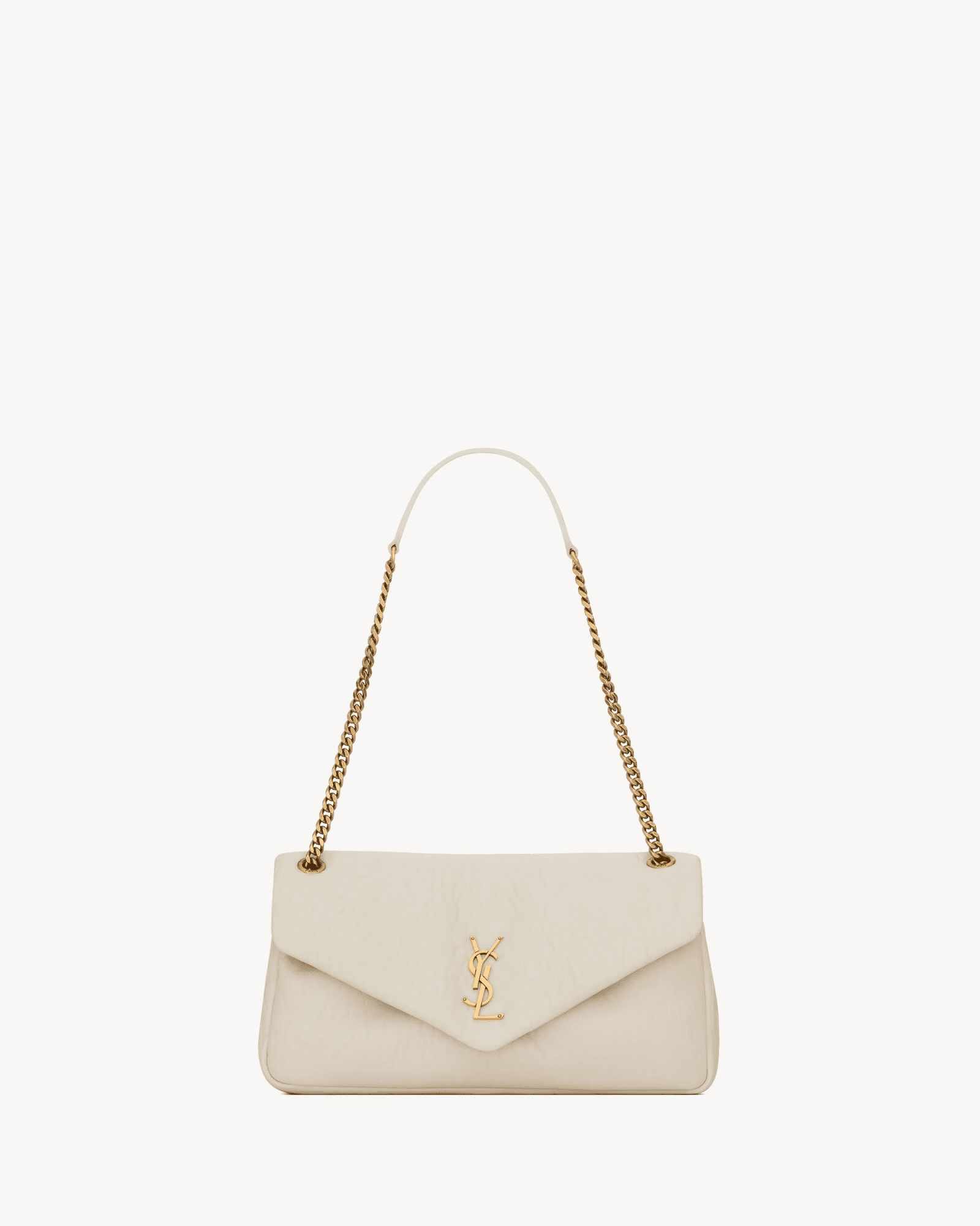 Sa1nt Lau*nt CALYPSO medium in grained lambskin