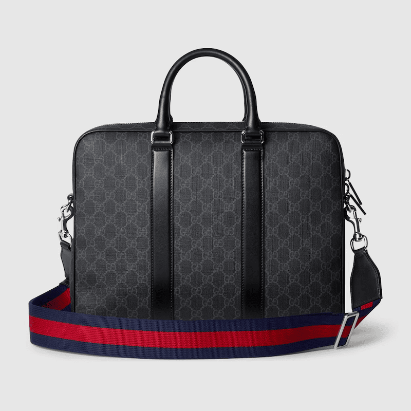 Gvc*1 BLACK MEDIUM BRIEFCASE