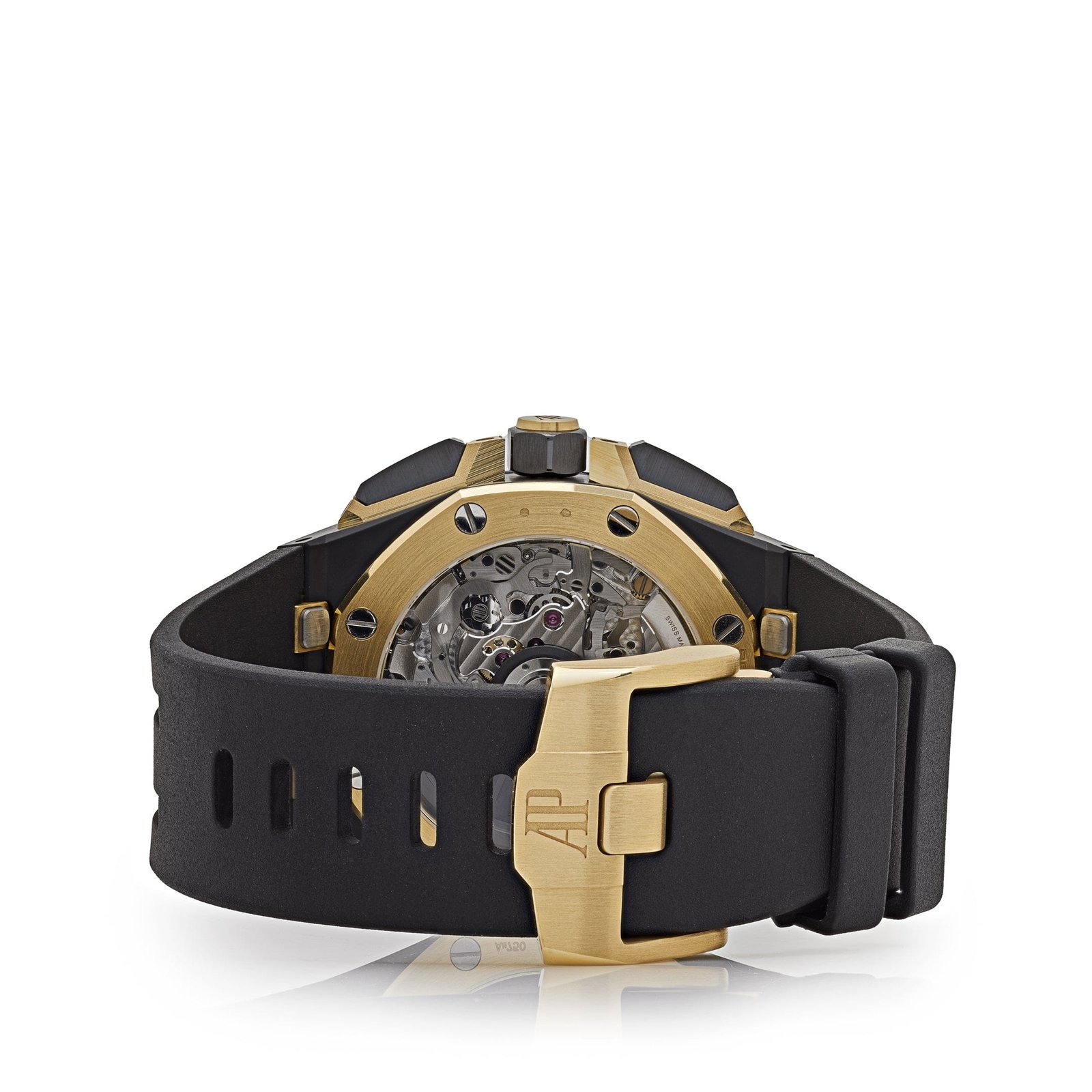 Audemars P1g*et Royal Oak Offshore 26420CE.OO.A127CR.01 Chronograph Black Ceramic Yellow Gold Black Dial