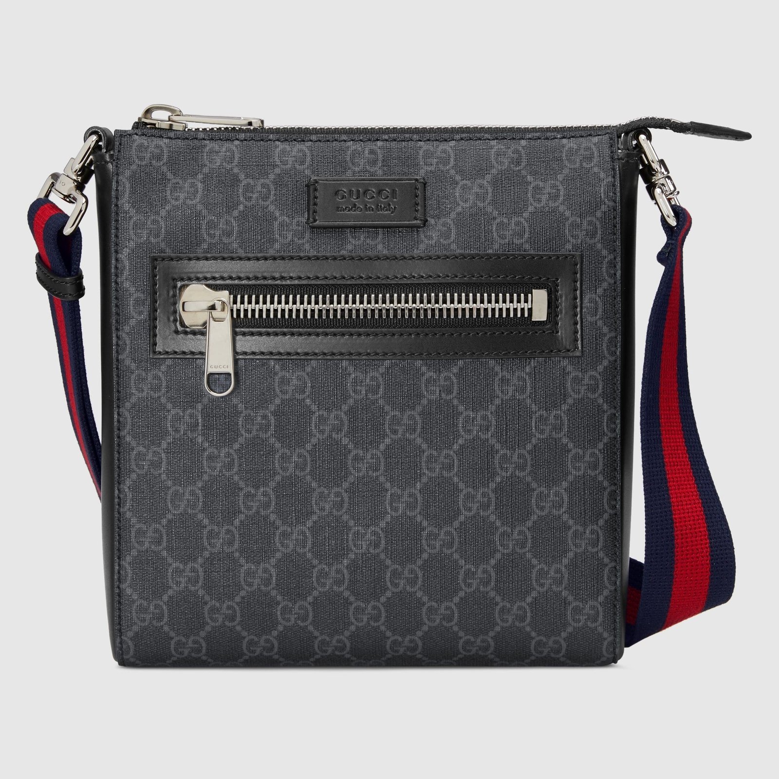 Gvc*1 BLACK SMALL MESSENGER BAG