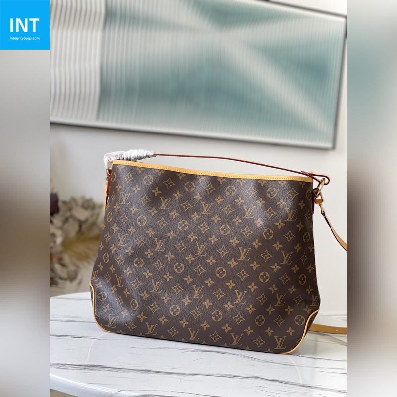 L0vis Vvtt0n M40353 Monogram Canvas Delightful MM Shoulder Bag