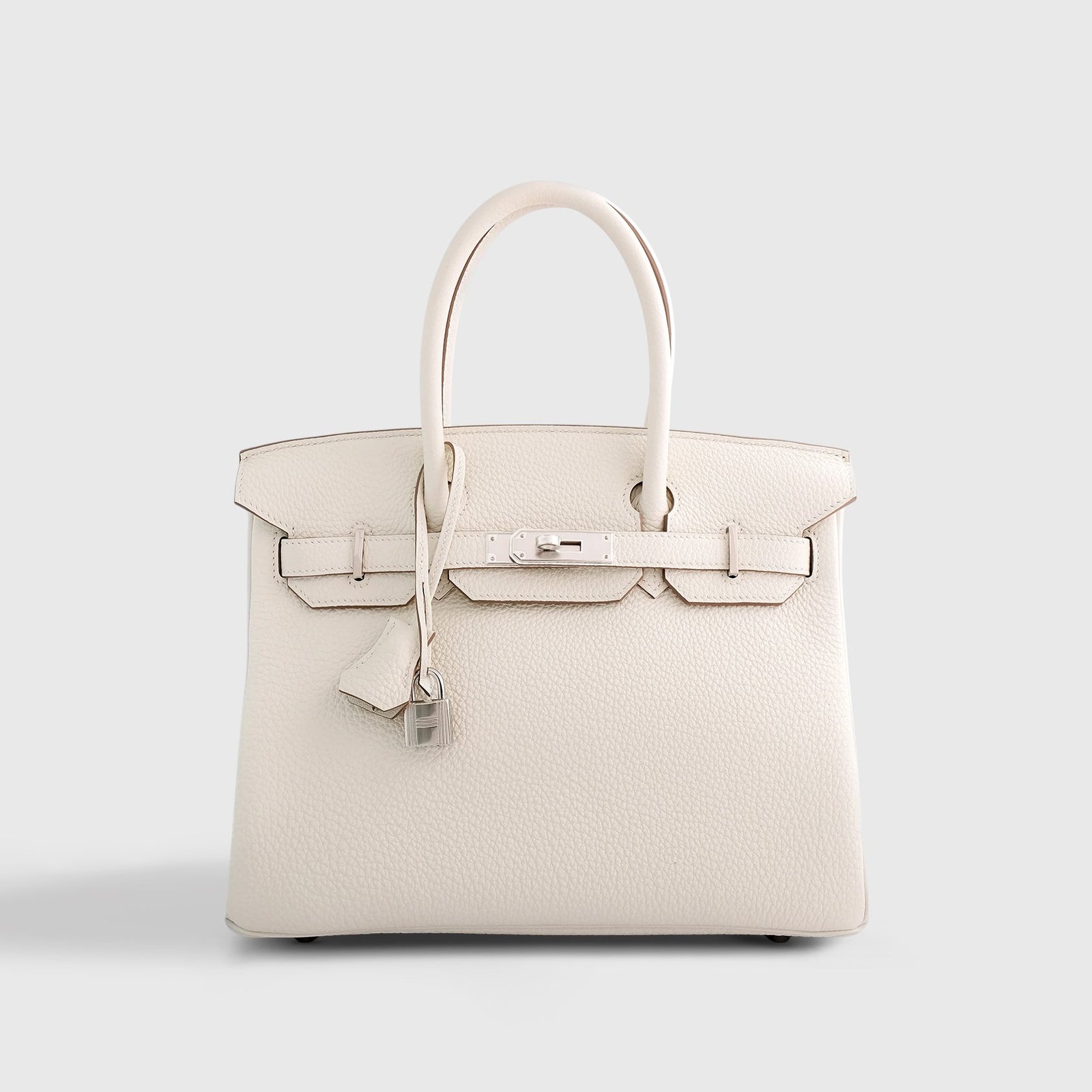 H**me5 Birkin 30 Togo Mushroom Palladium Hardware