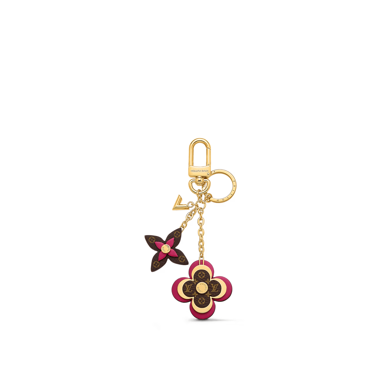 L0vis Vvtt0n M63084 Blooming Flowers Bag Charm and Key Holder