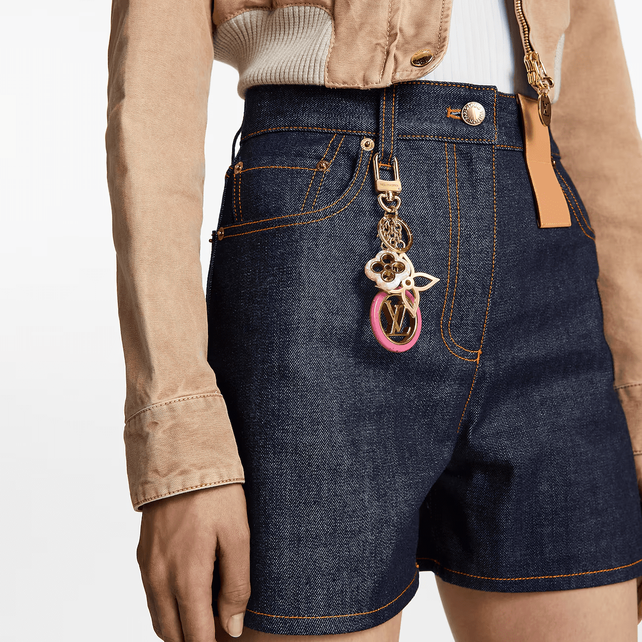 L0vis Vvtt0n M64525 Colorline Bag Charm and Key Holder
