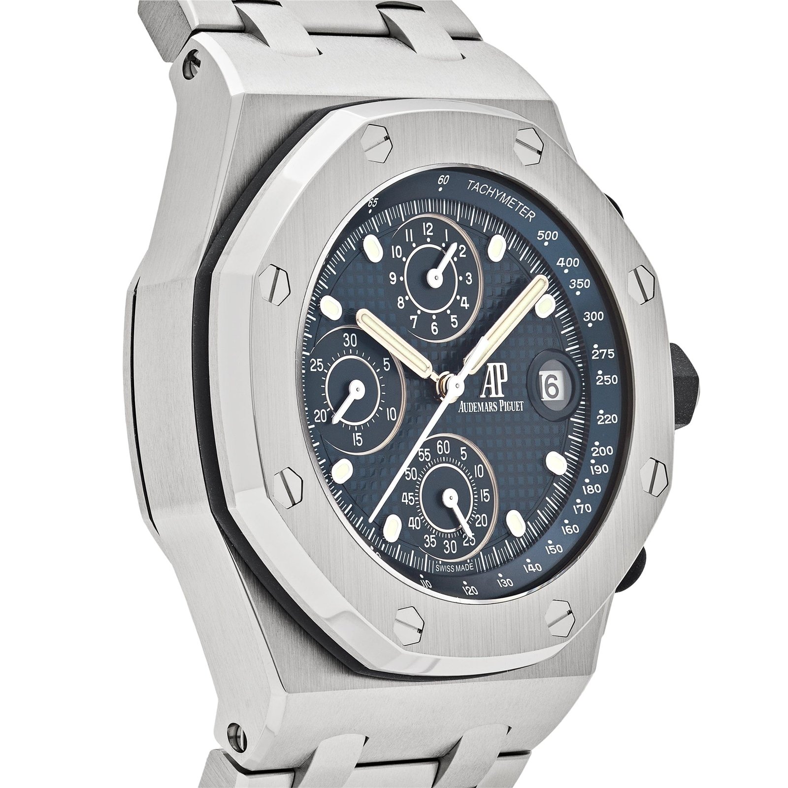 Audemars P1g*et Royal Oak Offshore 26238ST.OO.2000ST.01 Chronograph Stainless Steel Blue Dial