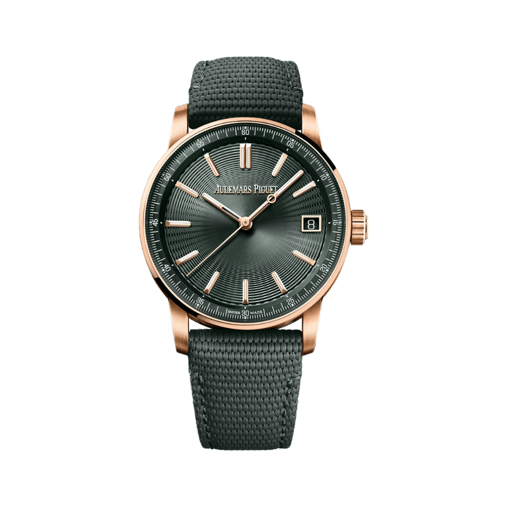 Audemars P1g*et Code 11.59 15210OR.OO.A056KB.01 Rose Gold Green Dial (2024)