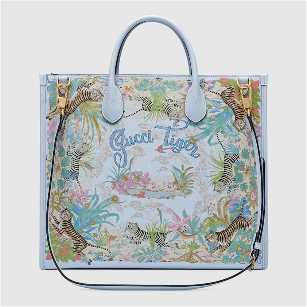 Gvc*1 Tiger Medium tote bag