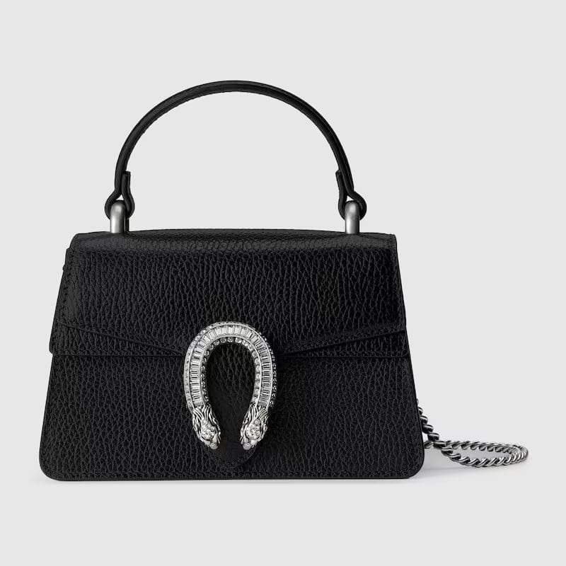 Gvc*1 DIONYSUS MINI TOP HANDLE BAG(black)