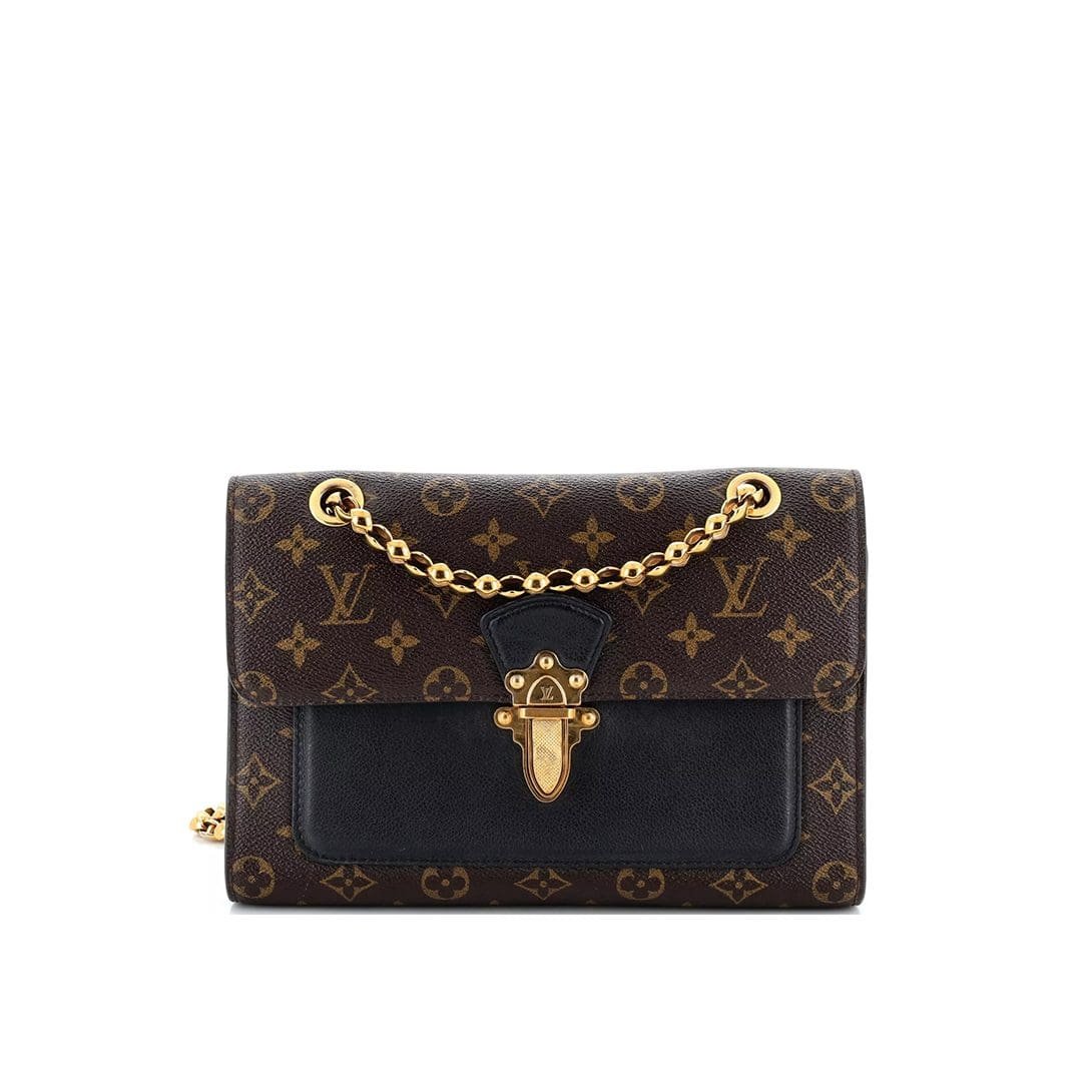 L0vis Vvtt0n Victoire Handbag Monogram Canvas and Leather