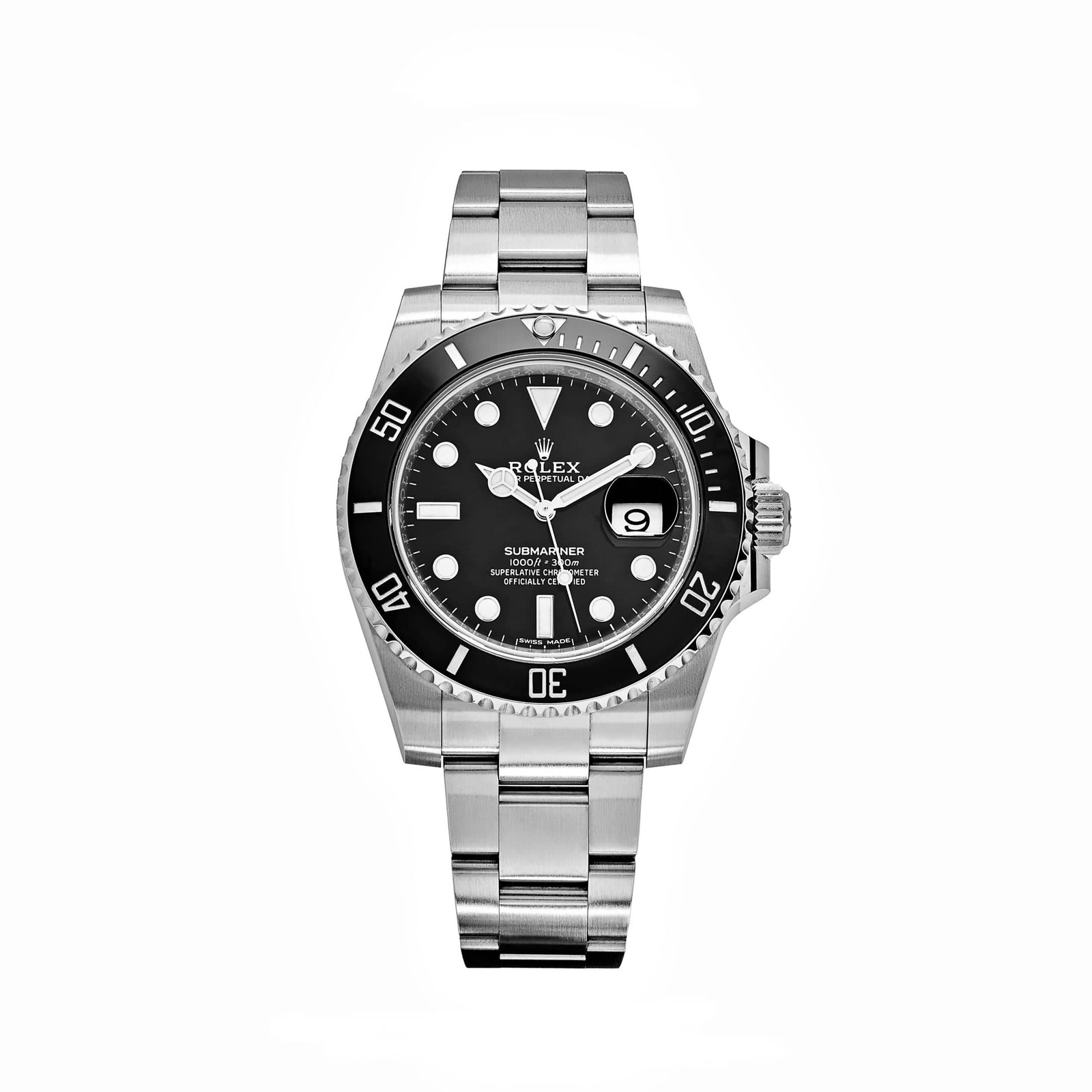 R01ex Submariner Date 116610LN Stainless Steel Black Dial