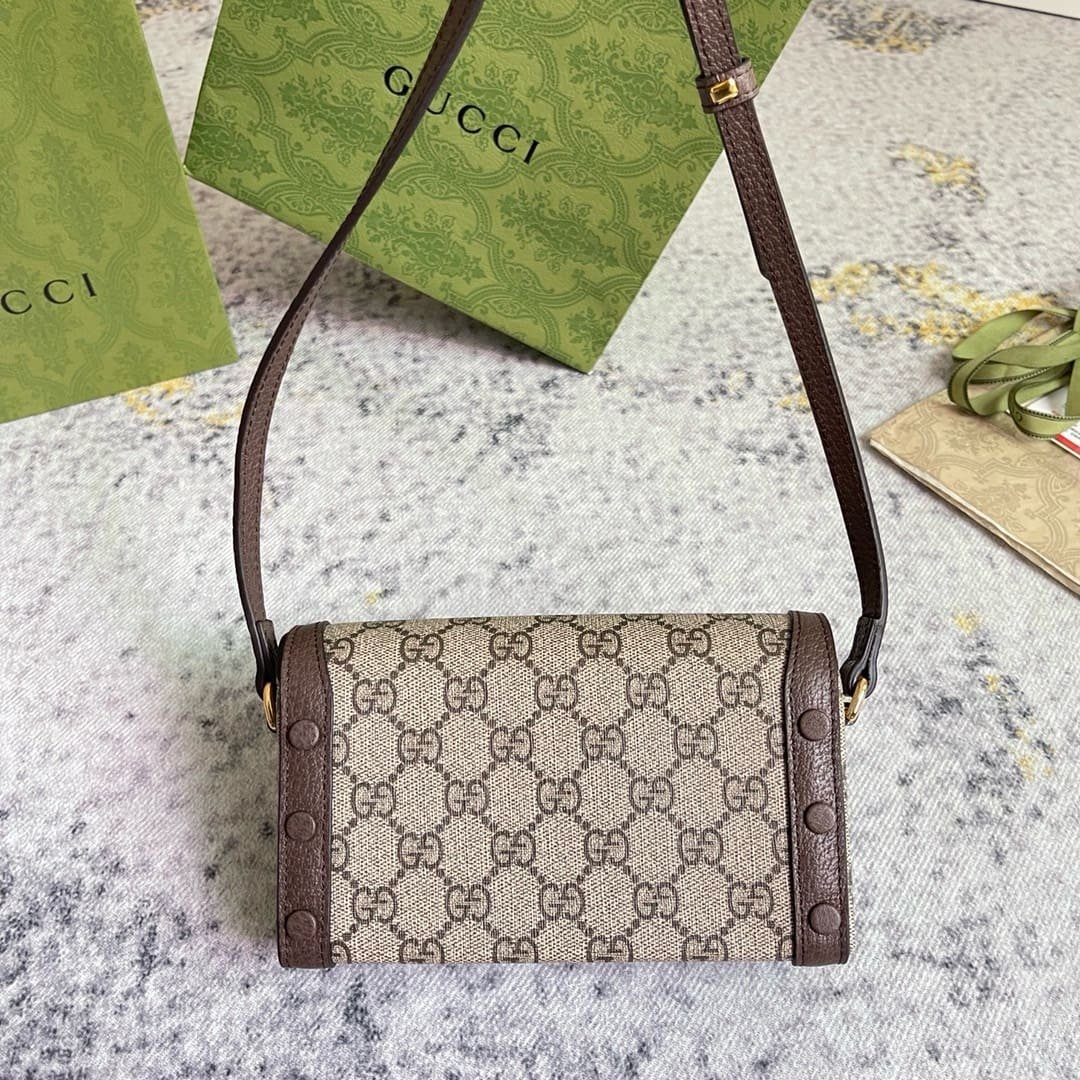 Gvc*1 Cherry Print Mini Bag In Beige