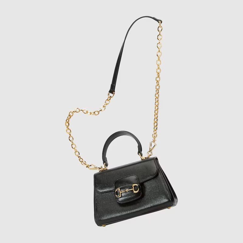 Gvc*1 HORSEBIT 1955 MINI BAG (BLACK)