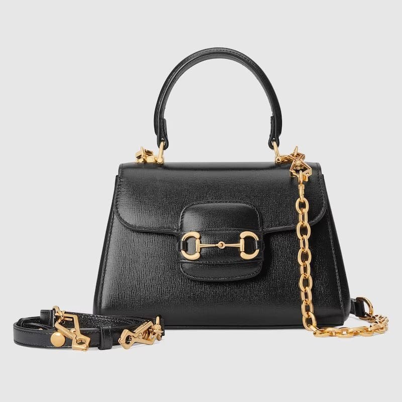 Gvc*1 HORSEBIT 1955 MINI BAG (BLACK)