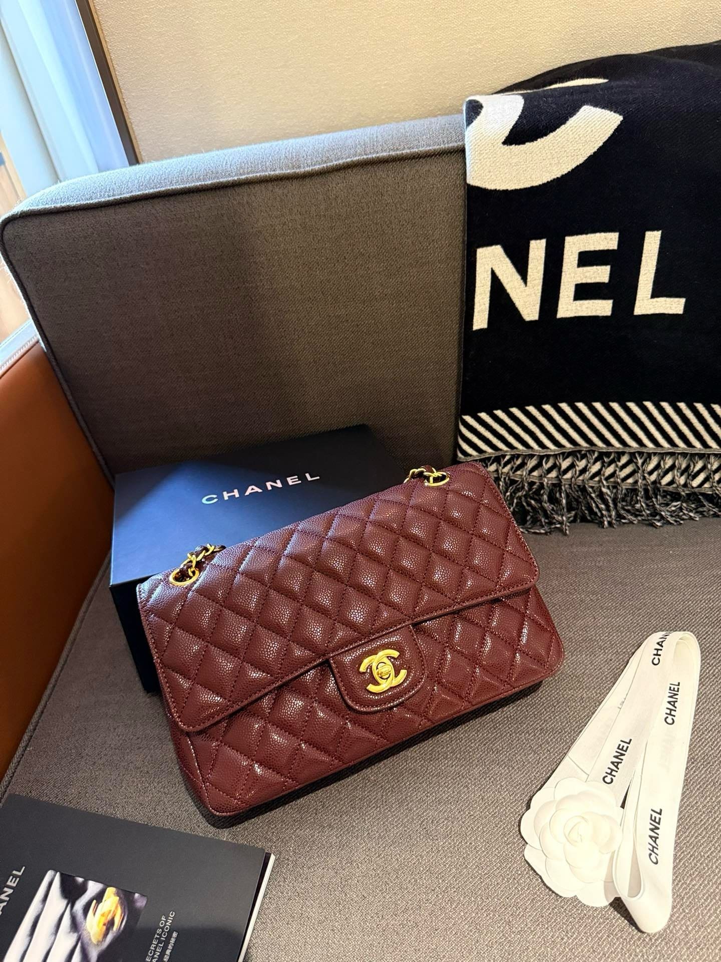 Ch**el CF Caviar Bag