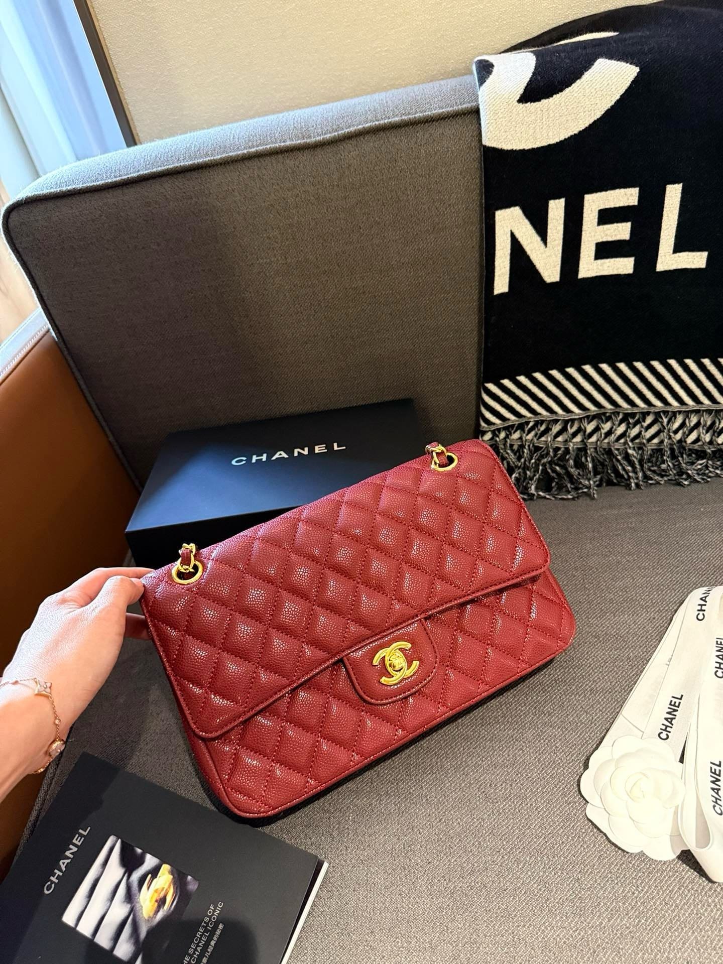 Ch**el CF Caviar Bag