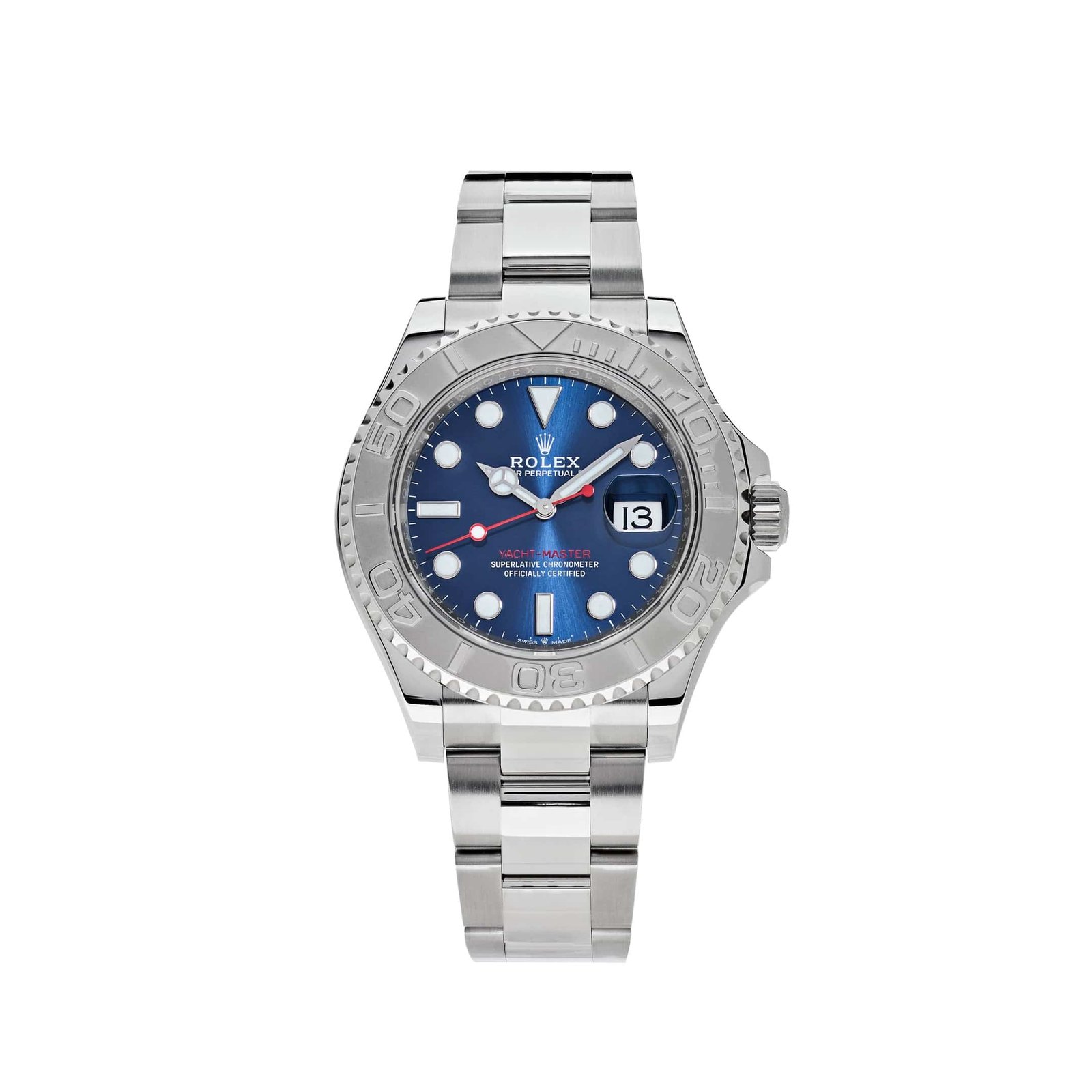 R01ex Yacht-Master 40 126622 Stainless Steel Blue Dial (2022)