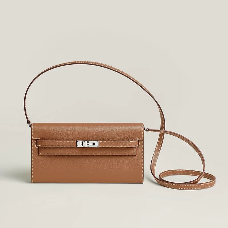 H**me5 Kelly Classique To Go wallet