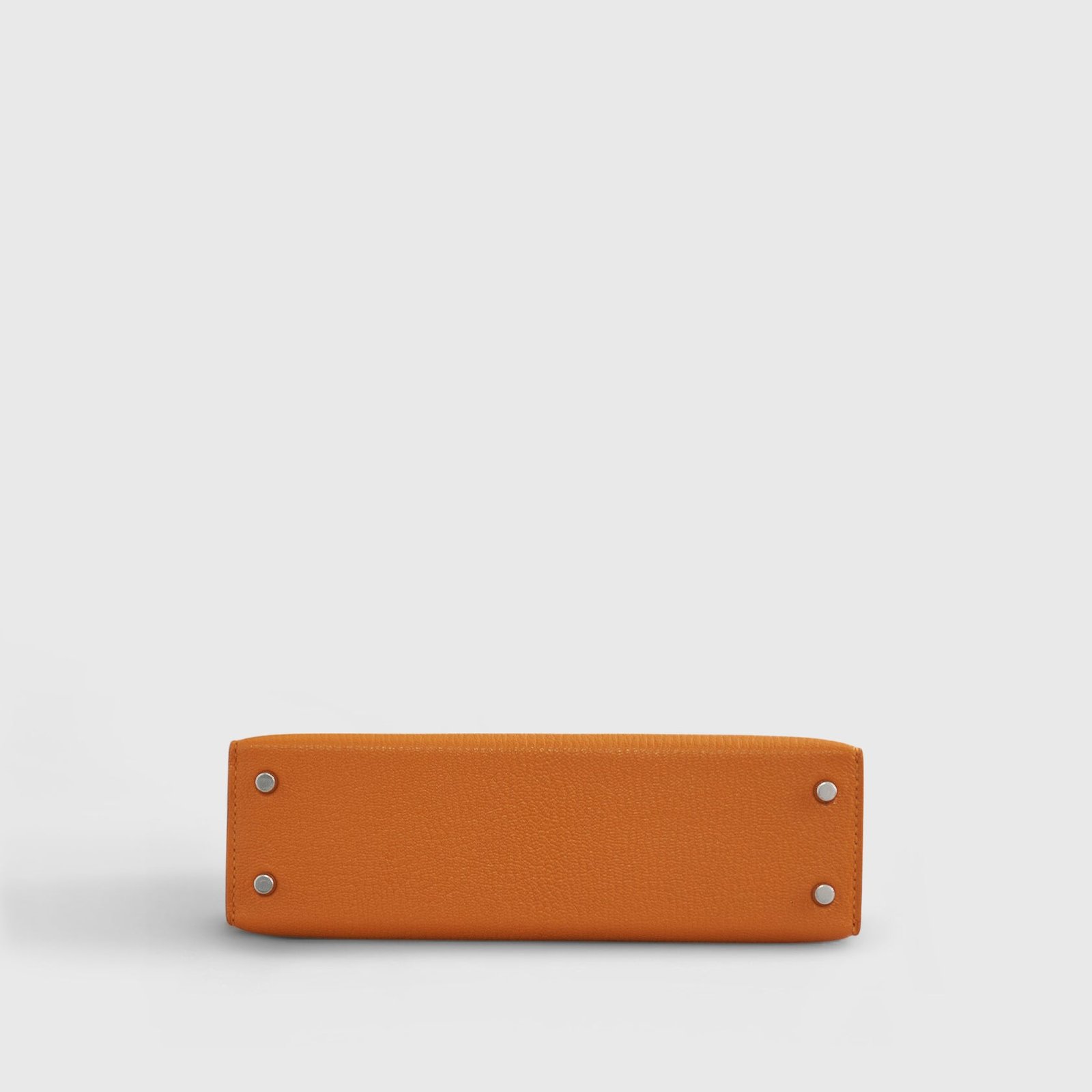 H**me5 Kelly Mini Chevre Apricot/Cuivre Sellier Palladium Hardware