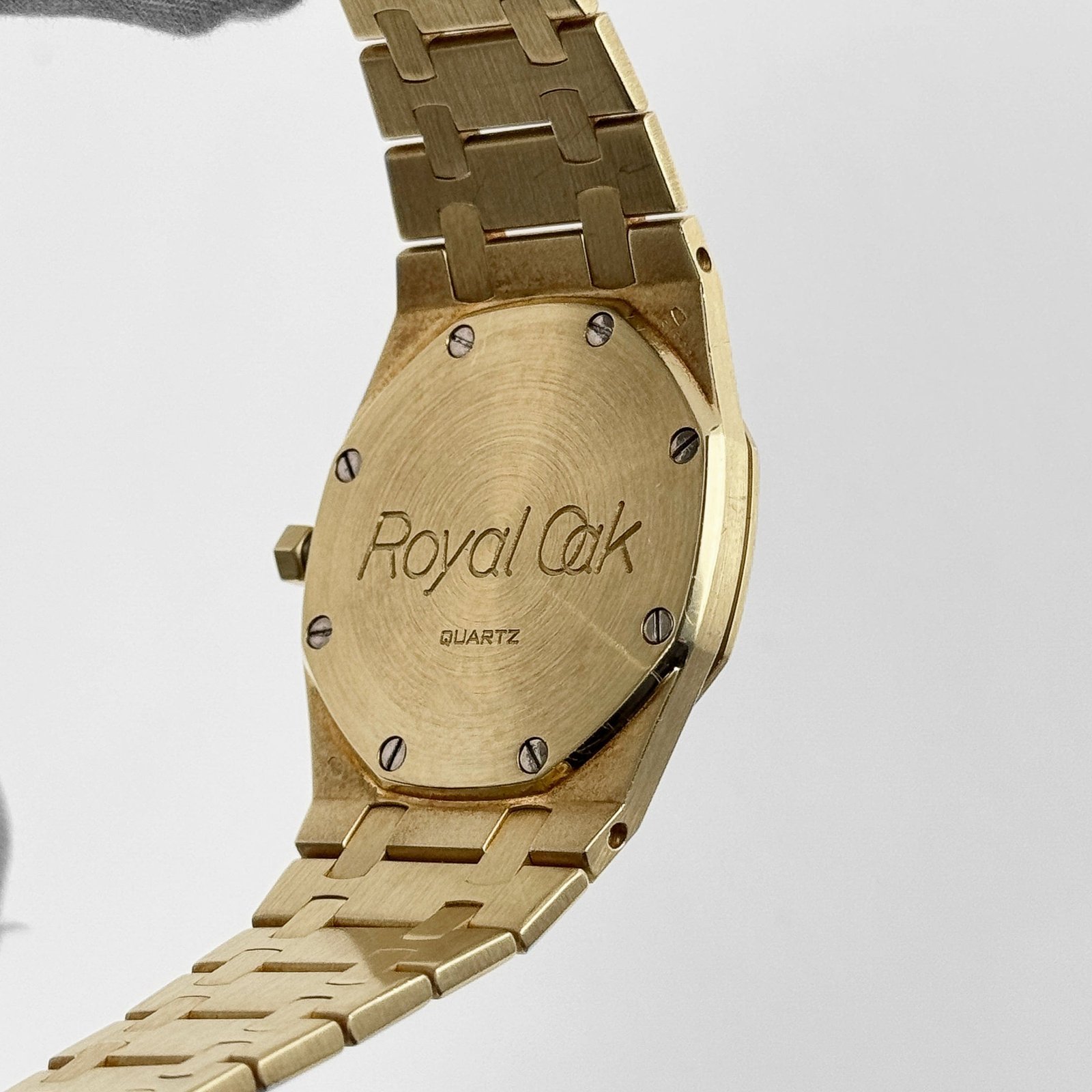 Audemars P1g*et Royal Oak 56175BA Vintage Yellow Gold Dark Grey Dial