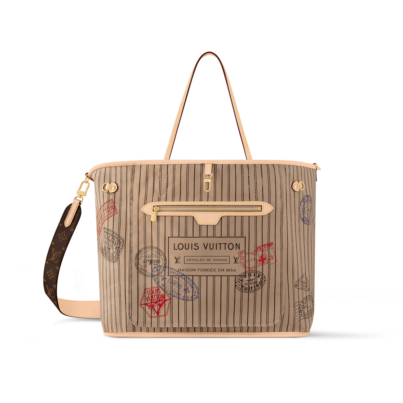 L0vis Vvtt0n M11948 Neverfull Bandoulière Inside Out GM