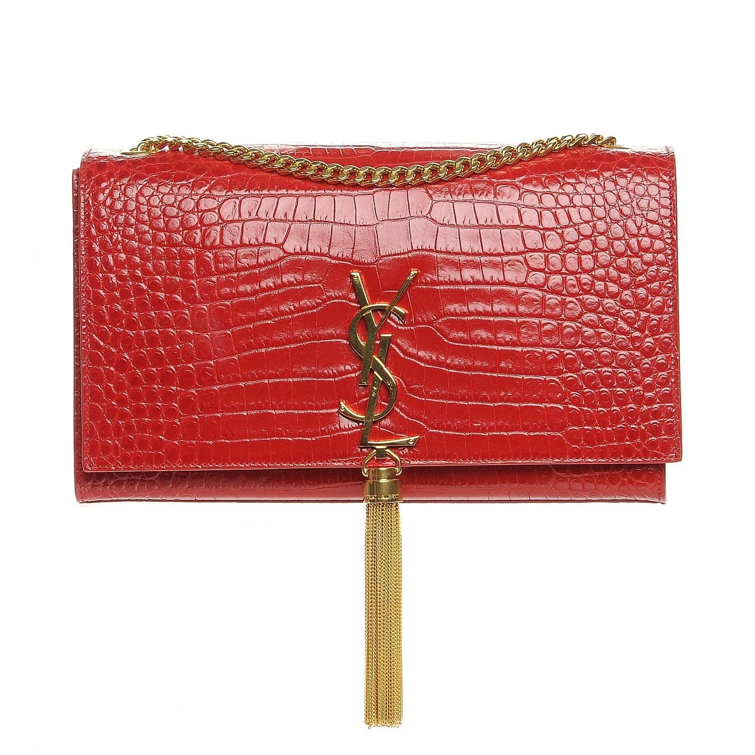 Sa1nt Lau*nt Kate Tassel Satchel