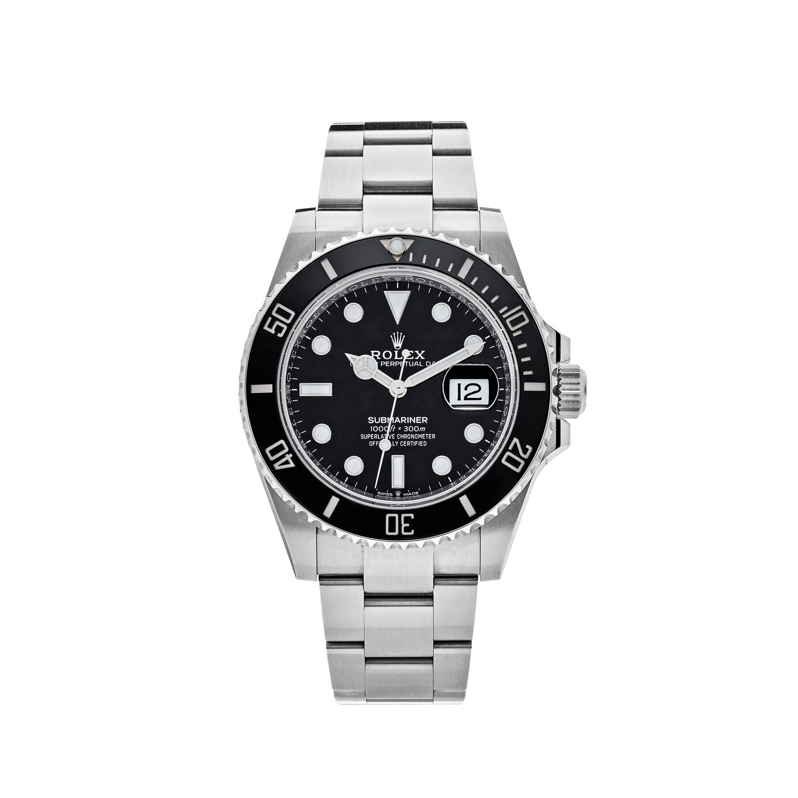 R01ex Submariner Date 126610LN Stainless Steel Black Dial (2020)