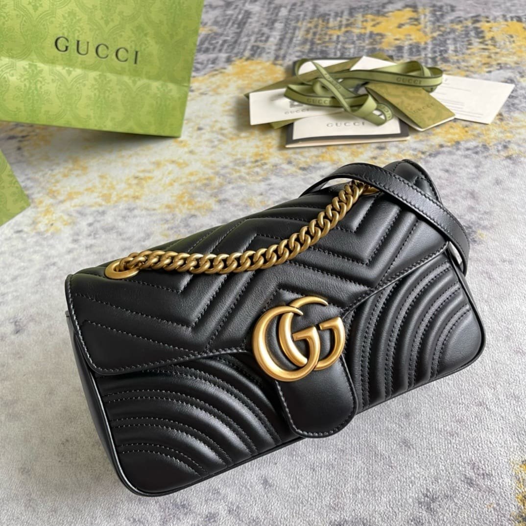 Gvc*1 MARMONT SMALL MATELASSÉ SHOULDER BAG
