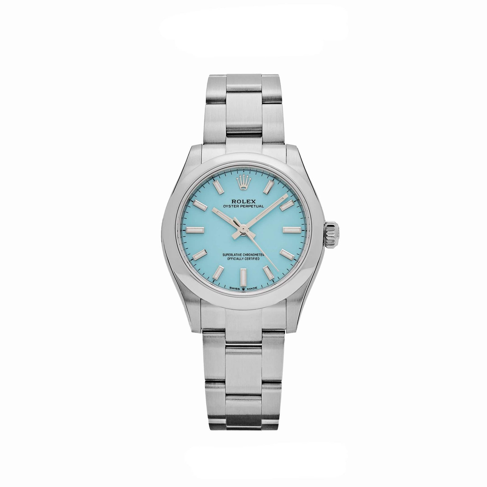R01ex Oyster Perpetual 31 277200 ‘Ladies’ Stainless Steel Turquoise Dial (2024)