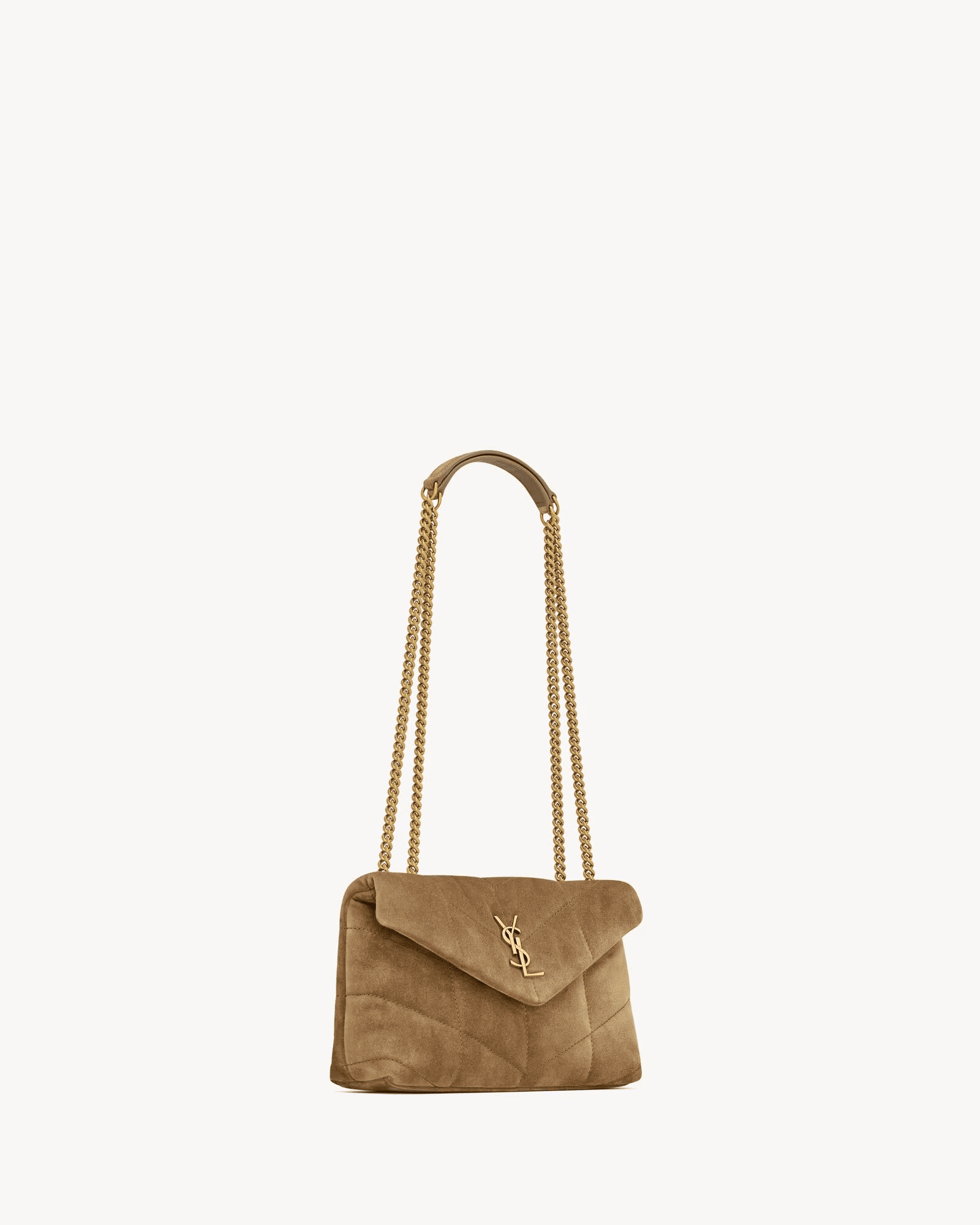 Sa1nt Lau*nt Toy PUFFER in suede
