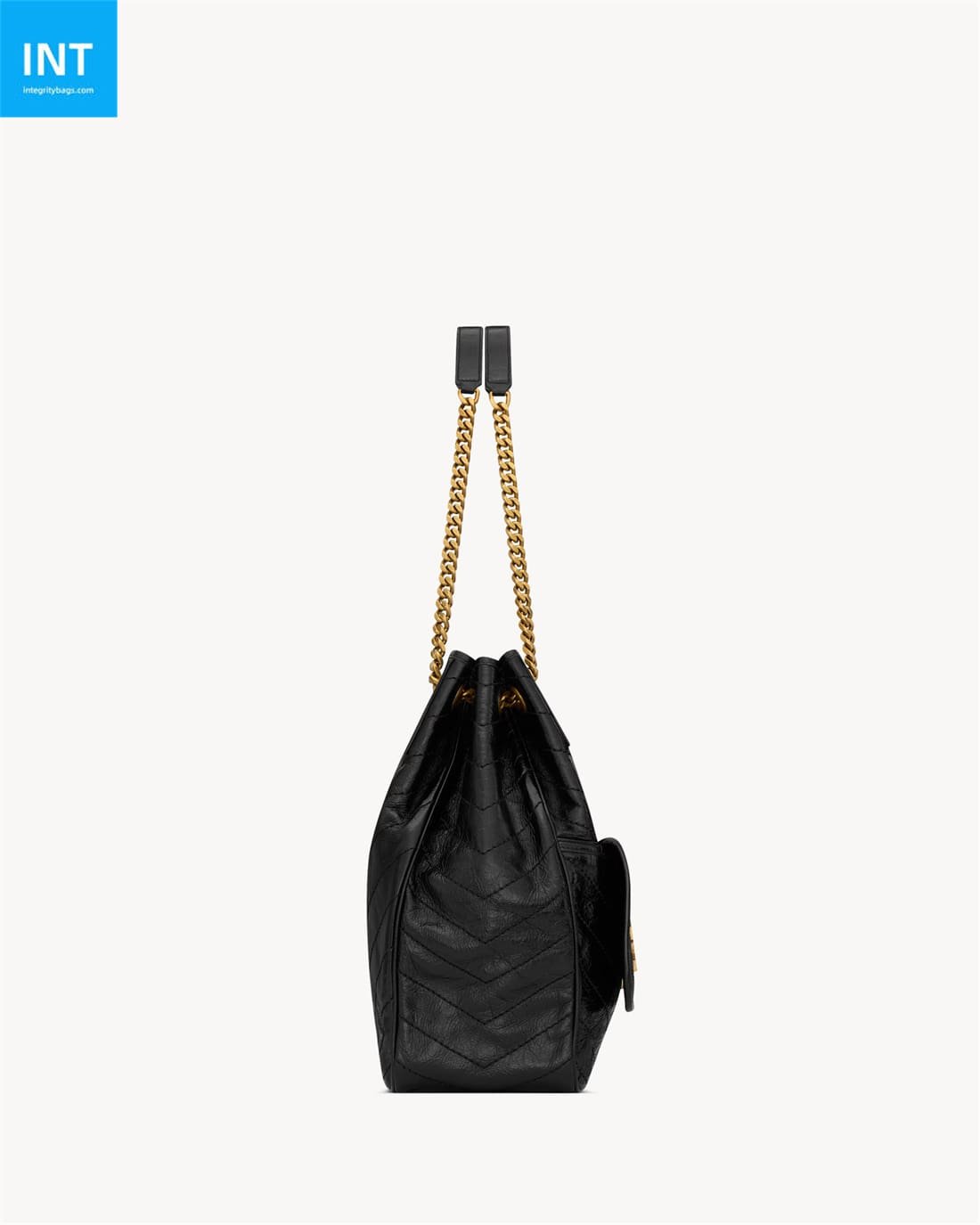Sa1nt Lau*nt NIKI small shopping in vintage leather