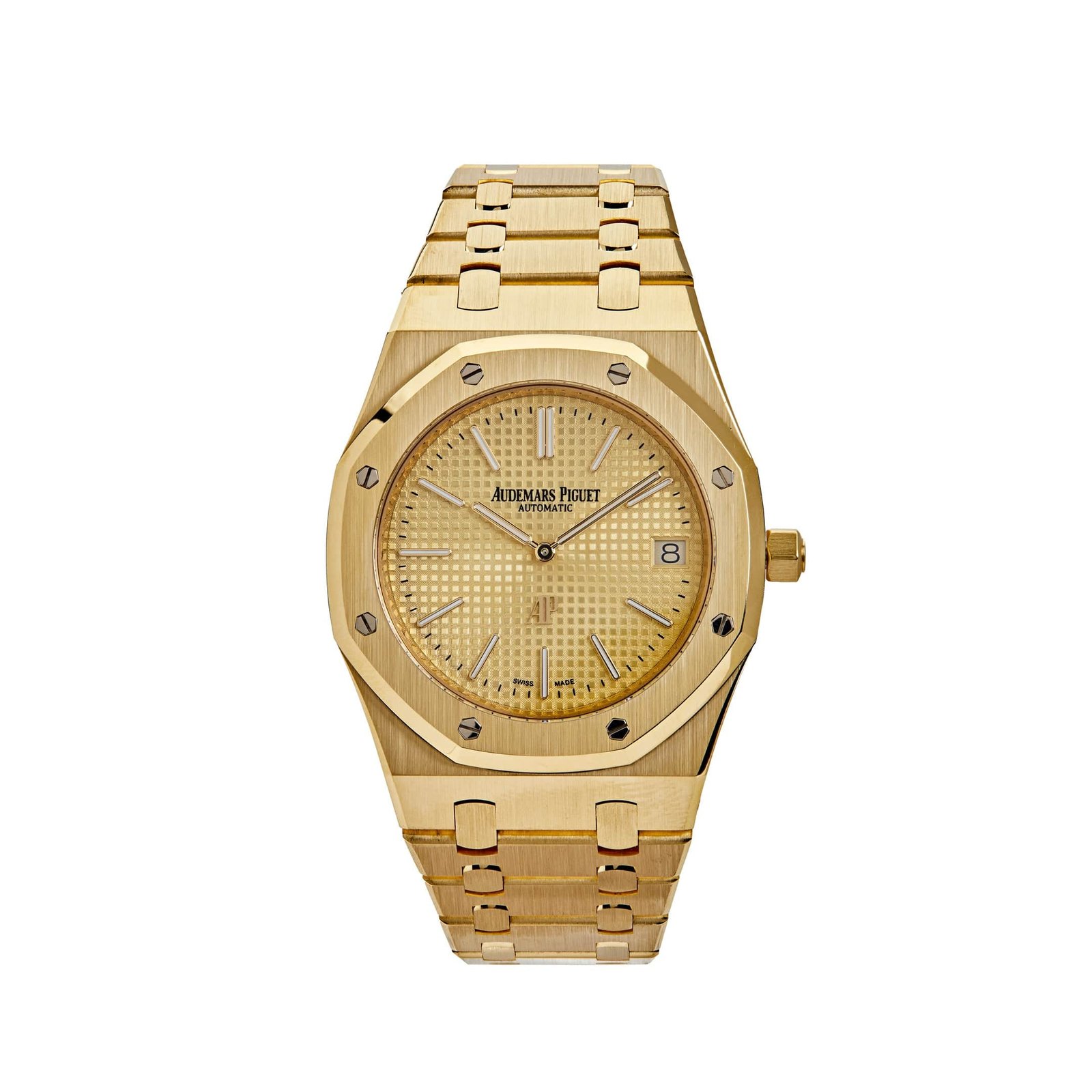 Audemars P1g*et Royal Oak 15202BA.OO.1240BA.02 ‘Jumbo’ ’40th Anniversary’ Extra-Thin Yellow Gold