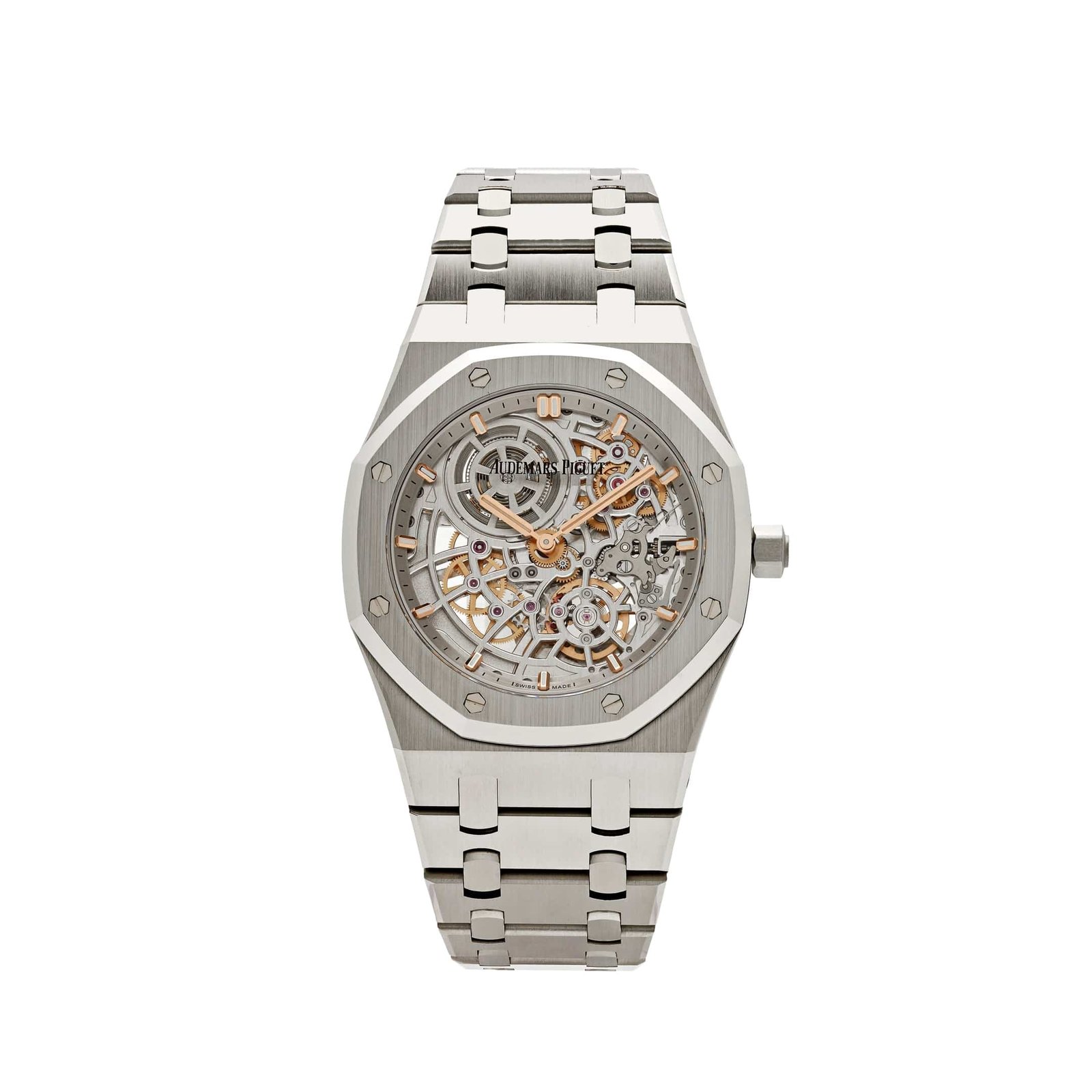Audemars P1g*et Royal Oak 16204ST.OO.1240ST.01 ‘Jumbo’ 50th Anniversary Stainless Steel Extra-Thin Openworked (2022)