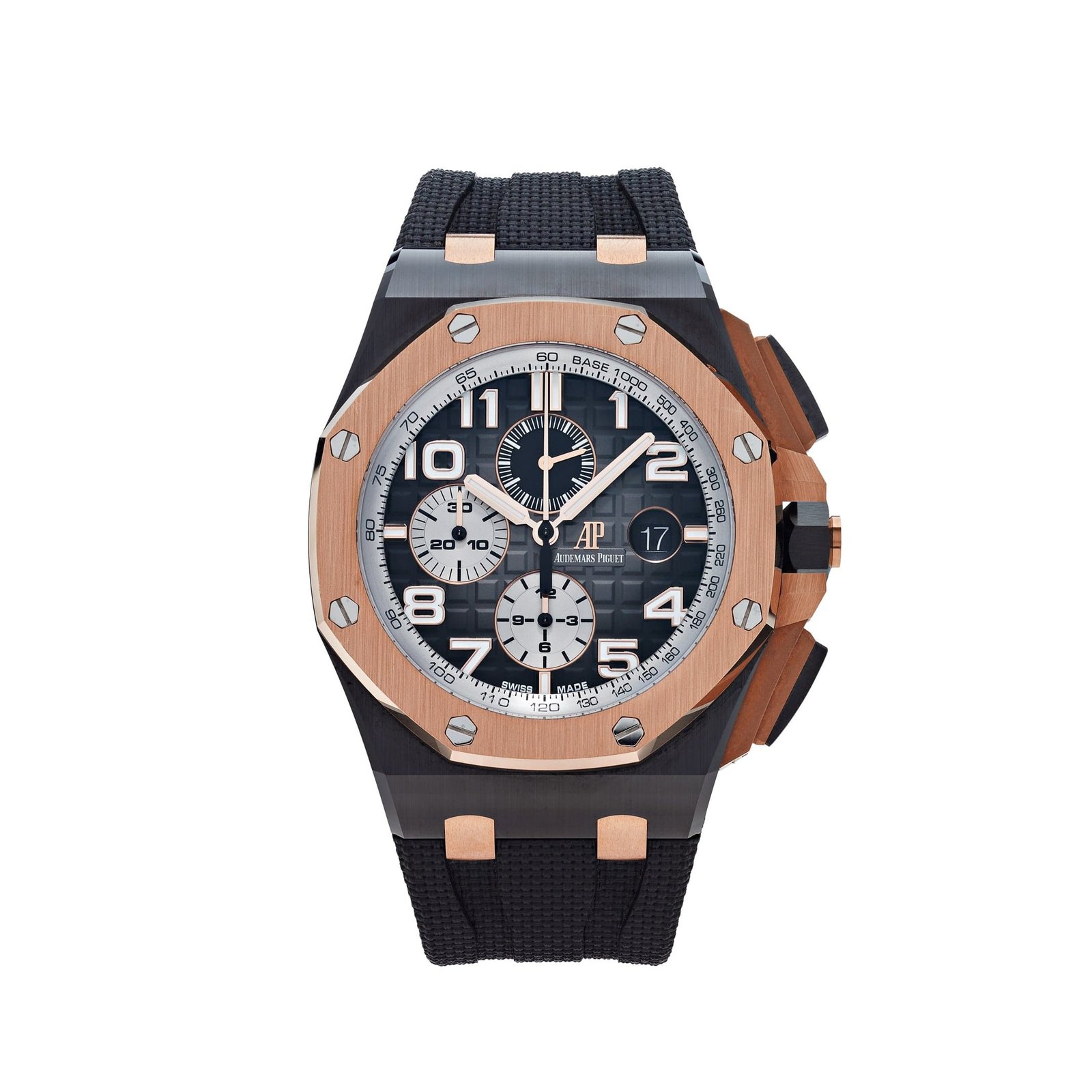 Audemars P1g*et Royal Oak Offshore 26405NR.OO.A002CA.01 Selfwinding Chronograph Smoked Grey Dial