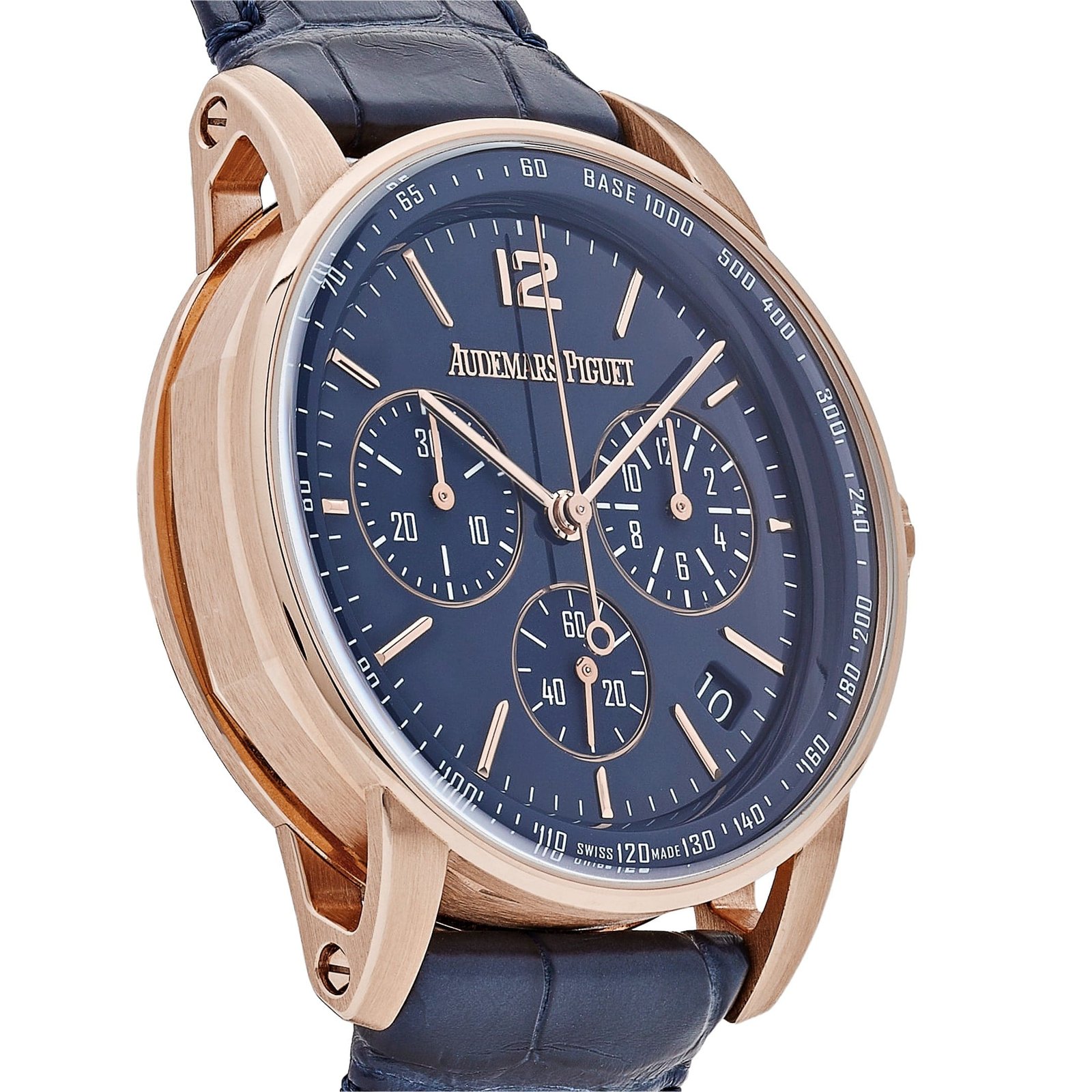 Audemars P1g*et Selfwinding Chronograph Code 11.59 26393OR.OO.A321CR.01 Lacquered Blue Dial