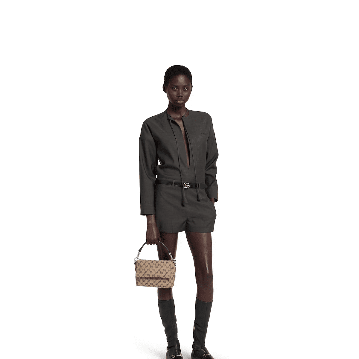 Gvc*1 canvas small crossbody bag