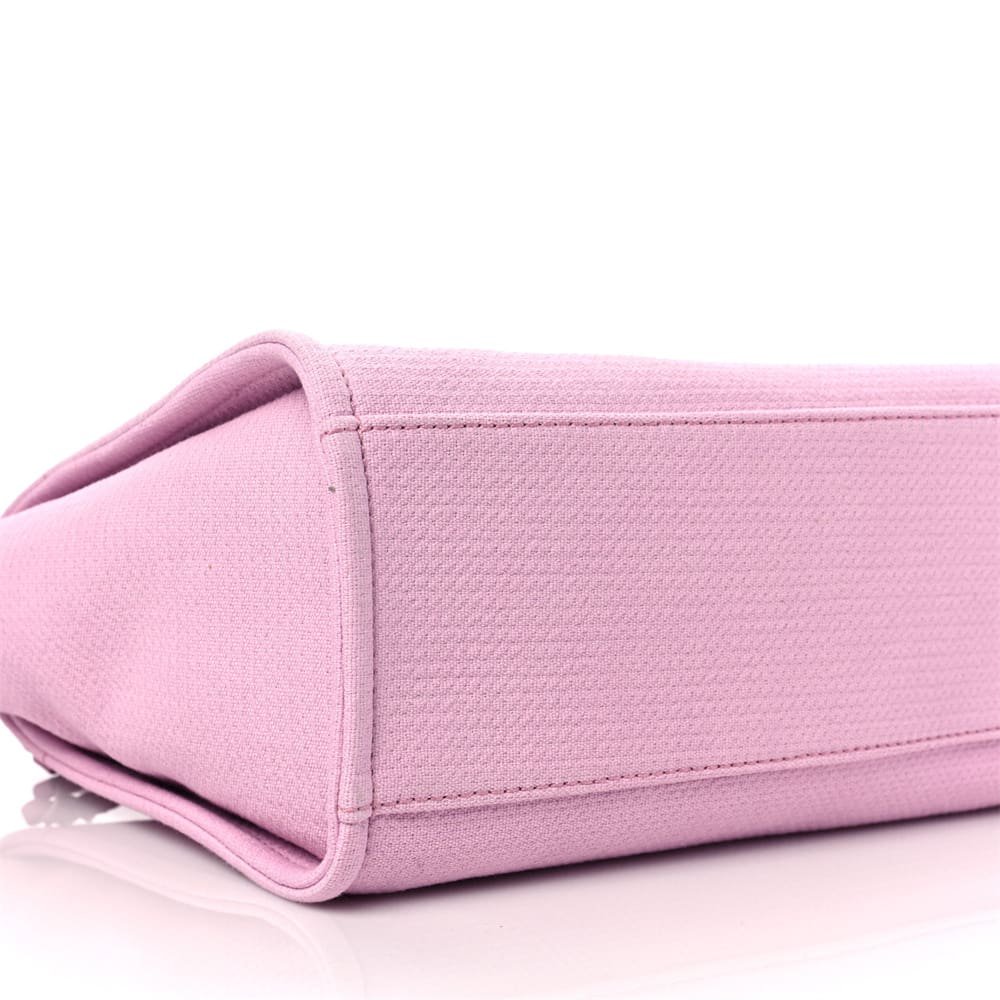 Ch**el Mixed Fibers Deauville Tote Pink